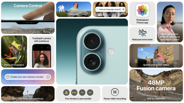 Apple презентовала iPhone 16, Apple Watch Series 10 и AirPods 4 