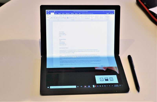 Первый обзор Lenovo ThinkPad X1 Fold: ноутбук со складным дисплеем